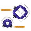 Practical Round Corner Jig Templates Aluminium Alloy Wood Panel Corner Radius Corners Aluminium Alloy Radius Corner Tool