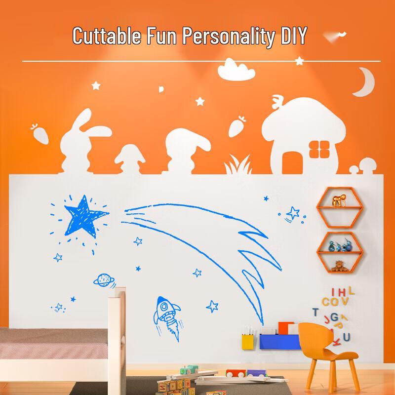 Deli Self-Adhesive Non-Magnetic Whiteboard