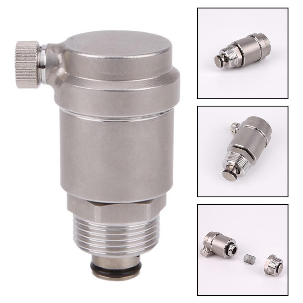 Stainless Steel Automatic Exhaust Valve for DN15/DN20 Connections Ensures Optimal Water Flow and System Performance