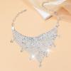 Bling Necklace Scarf Necklace Sequin Neckties Elegant Female Jewelry Ornament
