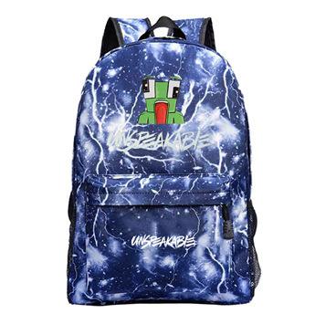 Backpack, Various Styles, Cartoon Heat Transfer, Digital Printing, Backpack, Large-Capacity Student Schoolbag