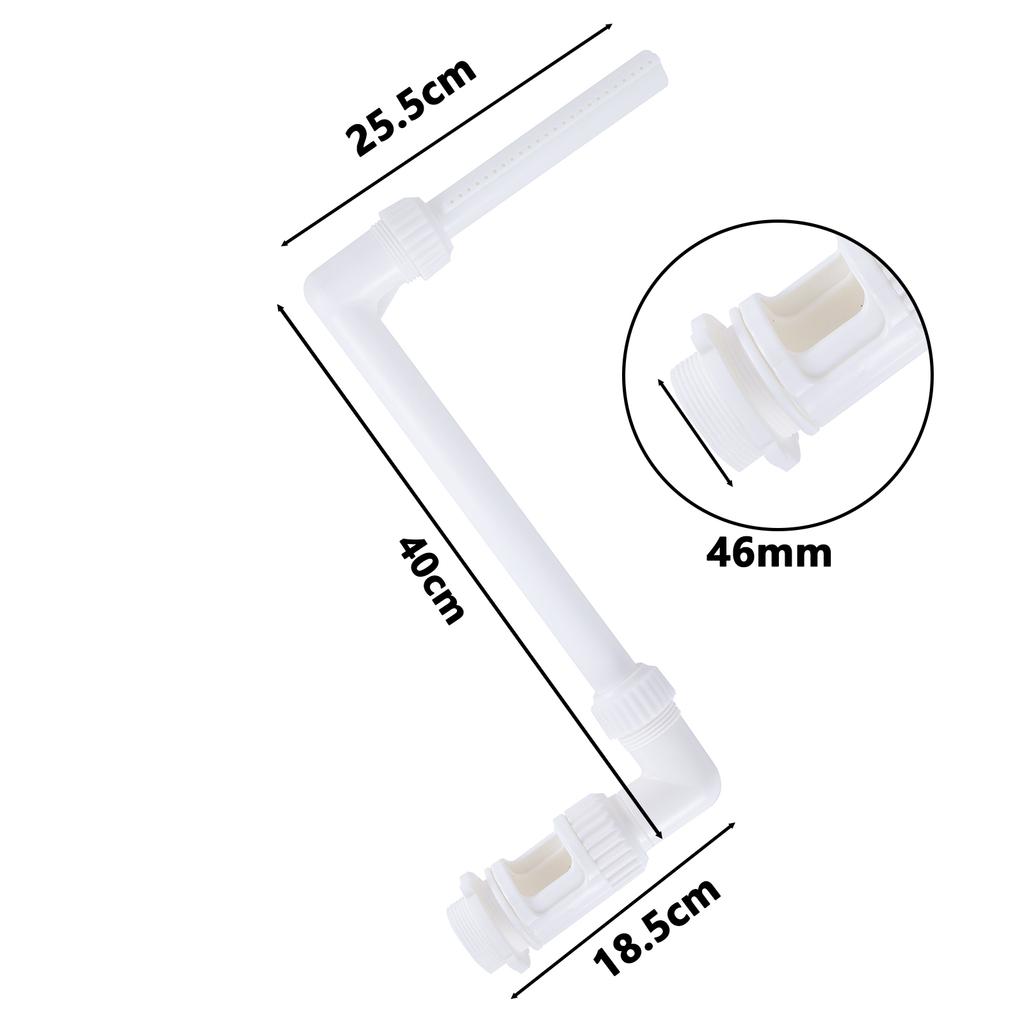 Adjustable Swimming Pool Waterfall Fountain Kit PVC Water Spray Pool Pond Spa Cooling Decorations Swimming Pool Accessories