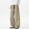 WRPCE Men's Solid Casual Straight-Leg Cargo Pants