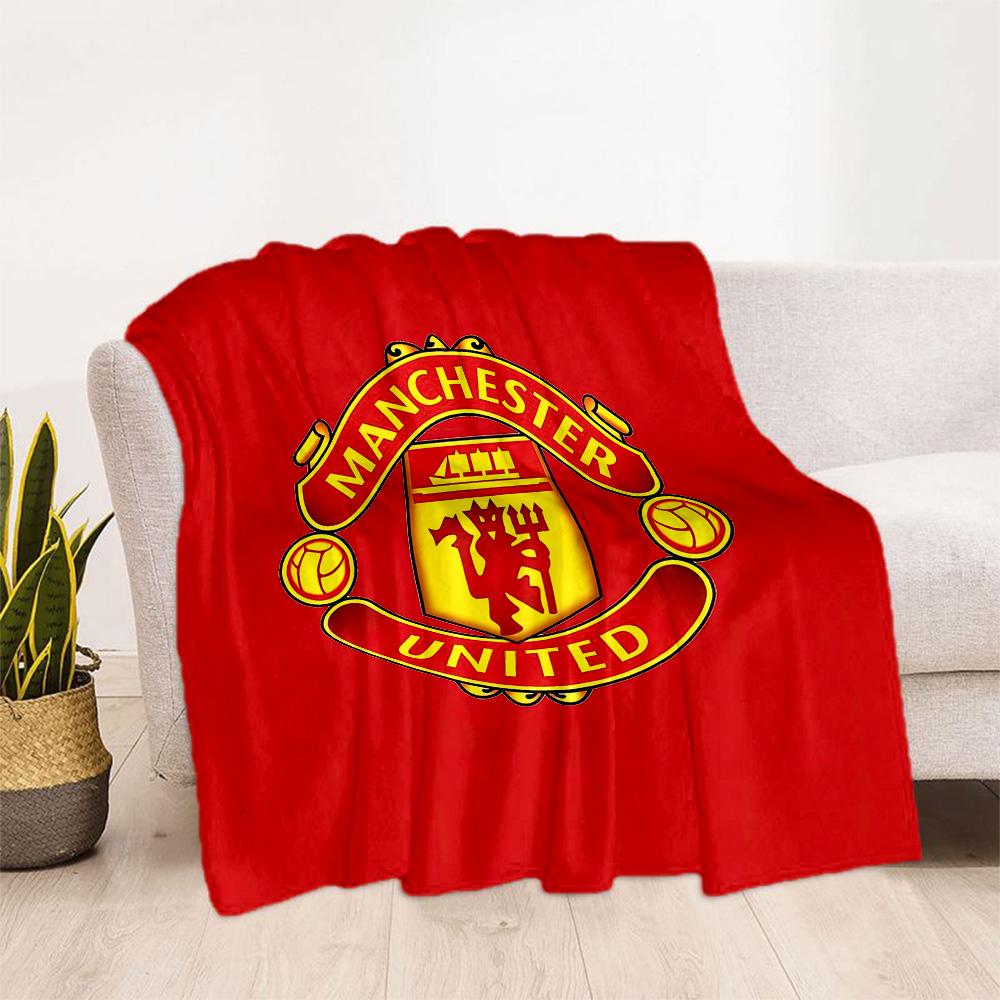 Manchester Blanket Durable Comfort Perfect For Bed Sofa Chair For All Seasons Playful Design Ideal Gift For Birthday Valentine'S Day