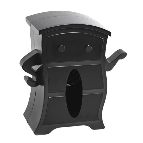 Yousheng Roztomý držák na papírové kapesníky Kreativní tvar Živé barvy Protiskluzový design Velká kapacita Držák na papír Úspora místa Stolní dekorace