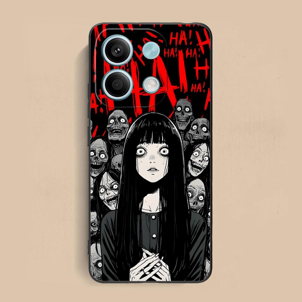 

Terror Gothic Art Mobile Phone Case for Xiaomi Redmi Note 14 13 12 11 S Pro Plus 4G 5G Colorful Printing Cover Cover Luxury Redmi Note 14 4G (Global)