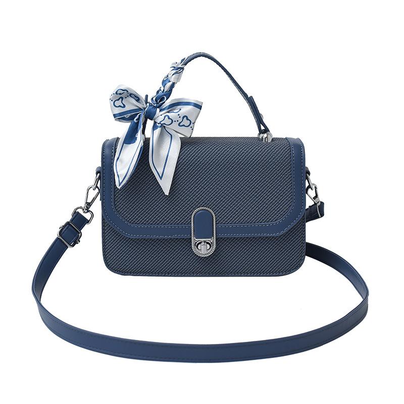 Fashionable casual hand-held small square bag 2025 new trend versatile shoulder bag high-end crossbody bag women's bag