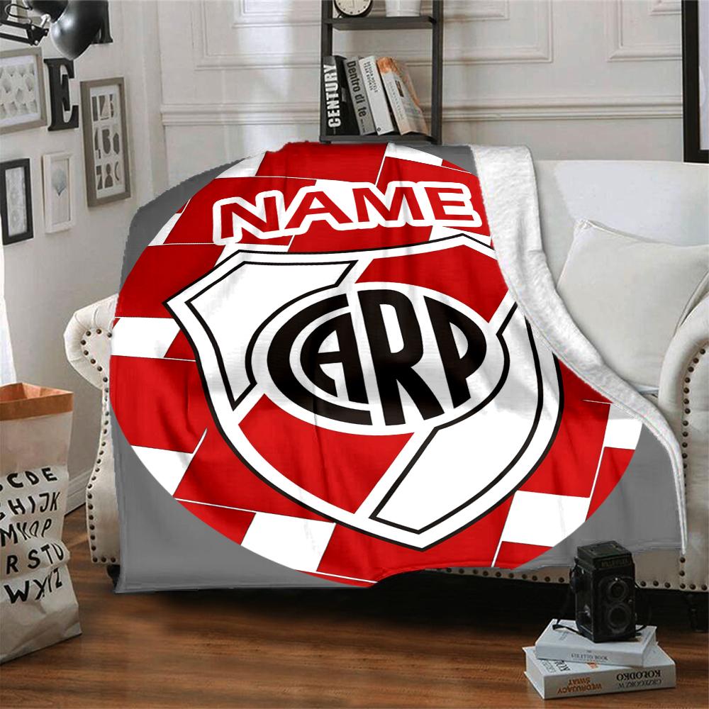 Custom Name Portsmouth FC Crest blanket for Couch & Bed, Plush Cozy Fuzzy Blanket Super Soft & Warm Blankets for Fall and Winter. 0908261