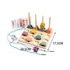 Beads Sequencing Toy Matching Shape Stacker Blocks Wooden Stacking Geometry