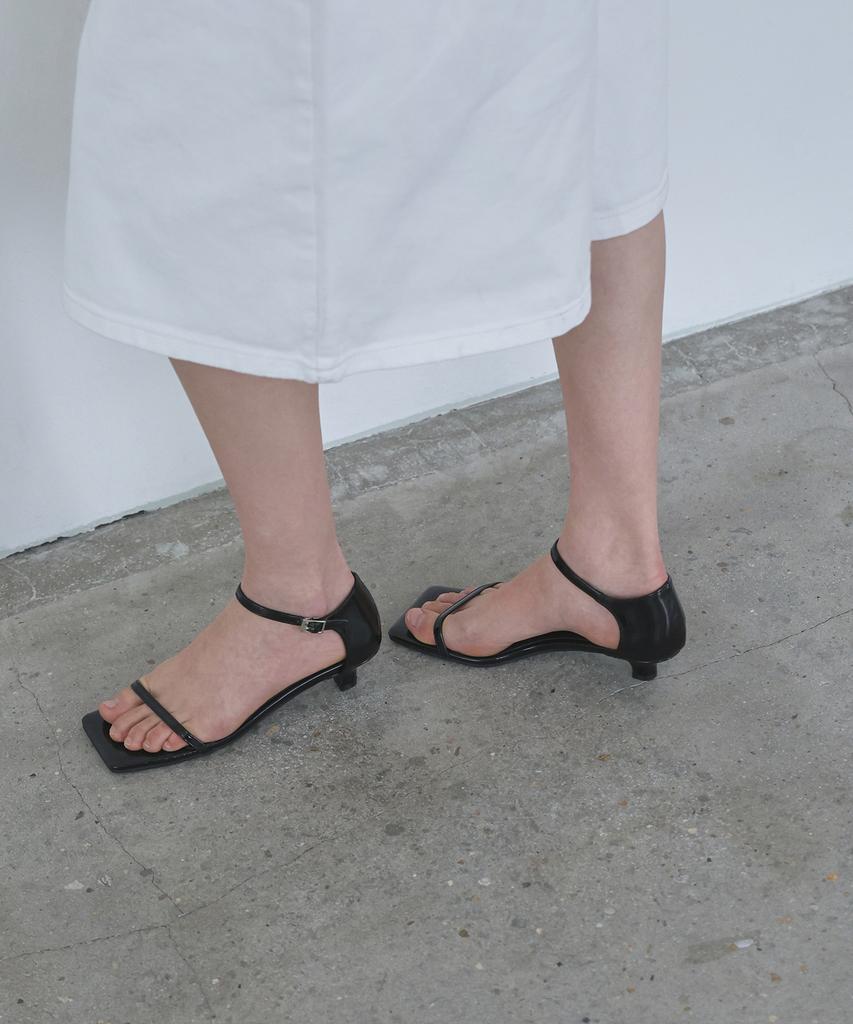 Epure Muer Square Sandal Heels (4Color) (A Type)