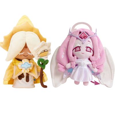 25cm Cookie Run Kingdom Plushie Pure Vanilla Cookie Stuffed Doll  Eternal Sugar Cookie Plush Toys Home Decorative Xmas Gifts