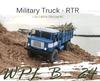 Wpl B-24 Remote Control Military Truck Diy Off-Road 4Wd Rc Car 4 Wheel Drive Climbing B24 Gaz-66 Vehicle For Birthday Gift Toy