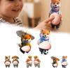 FUYUERO New Dog Soft Squishy Cute 3D Squishy Sticker Book for Cell Craft Supplies Chubby Dog [2026 Model] Stickers, 3D, Belly, Stickers, Stickers,