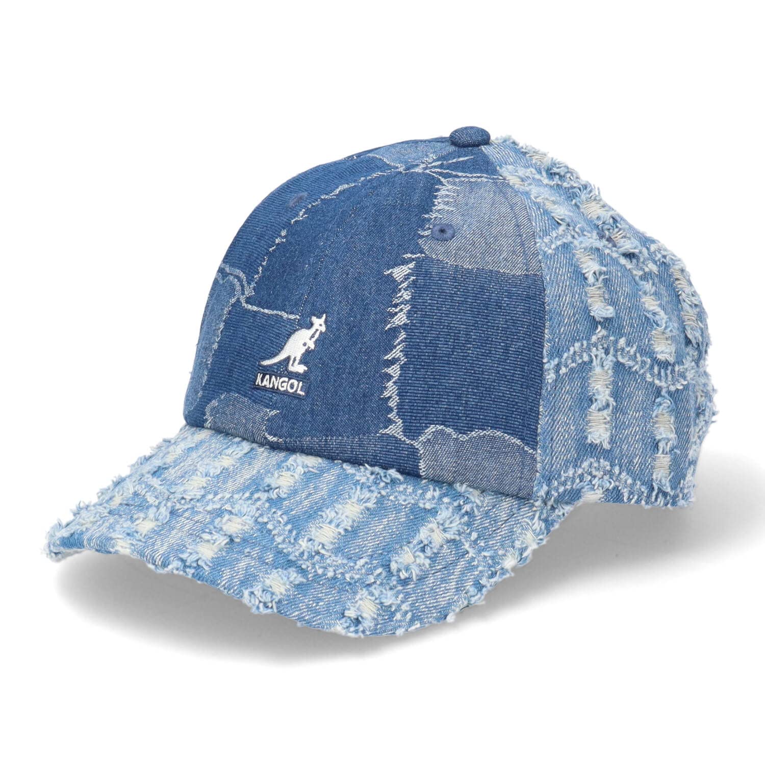 

Джинсовая кепка пэчворк [Kangol]