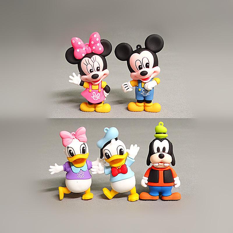 

Cartoon Anime Disney Figure Kawaii Donald Duck Chip Dale Action Figure Mini Model Toy Cake Party Decoration Doll Birthday Gift