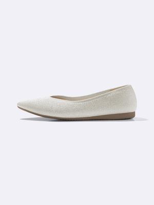 Washable Knit Flat Shoes