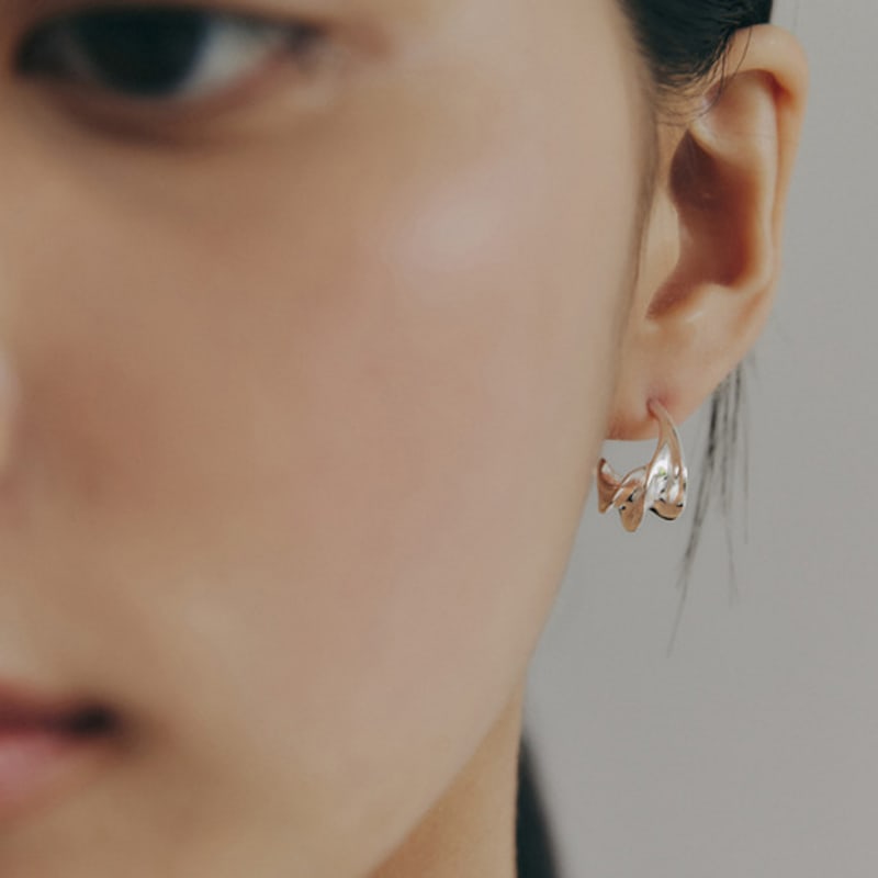 

enuff (silver 925) Glossy screwed stud earring silver-basic