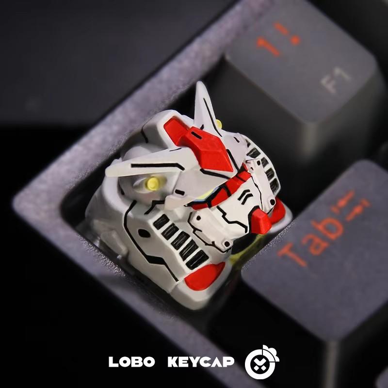 

Keycap Resin Material Anime Figure Series Mechanical Keyboard Decoration Cool Style Creative Fun Present For Kids