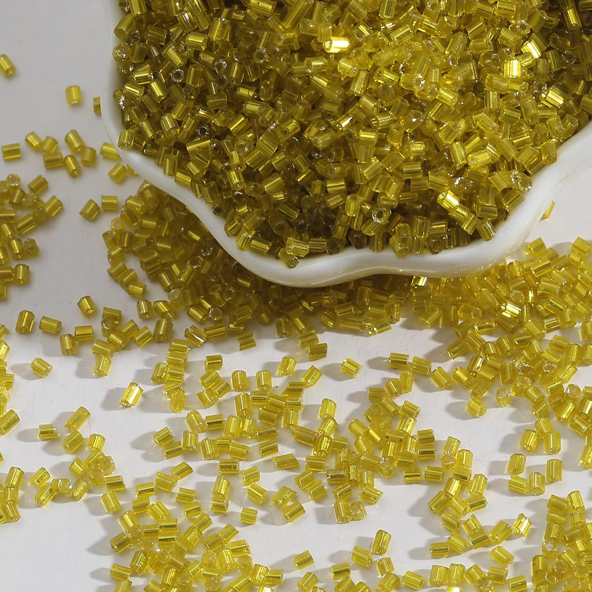 

300/700 шт чешские цилиндрические стеклянные бусины европейские семенные длинная трубка с двумя отверстиями свободные бусины для изготовления ювелирных изделий 2mm 700pcs