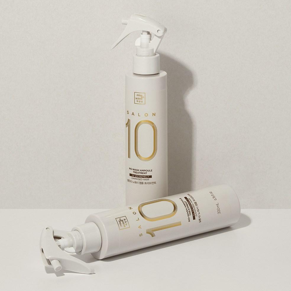 Mise-en-scène Salon 10 Ampułkowa Kuracja Bez Spłukiwania do Włosów Ekstremalnie Zniszczonych 200ml