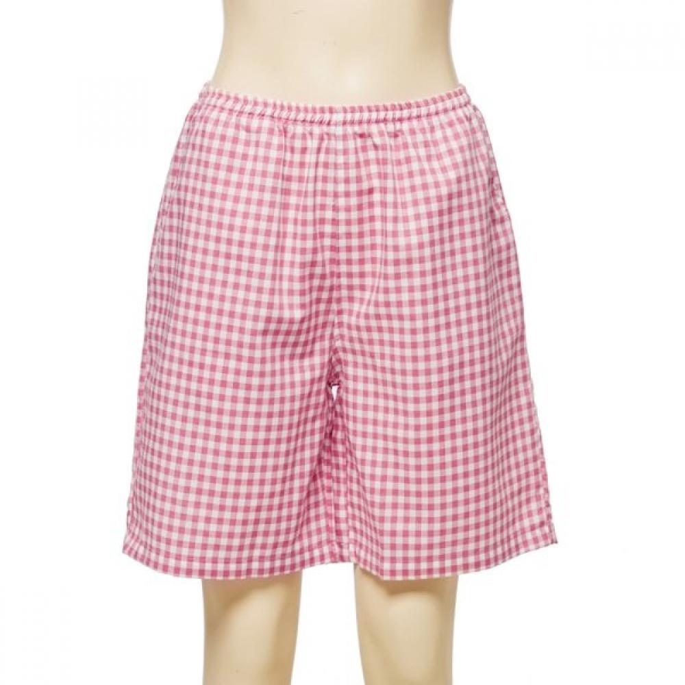 Barbara Women Homewear Pants Red Check Pattern Awp4991h