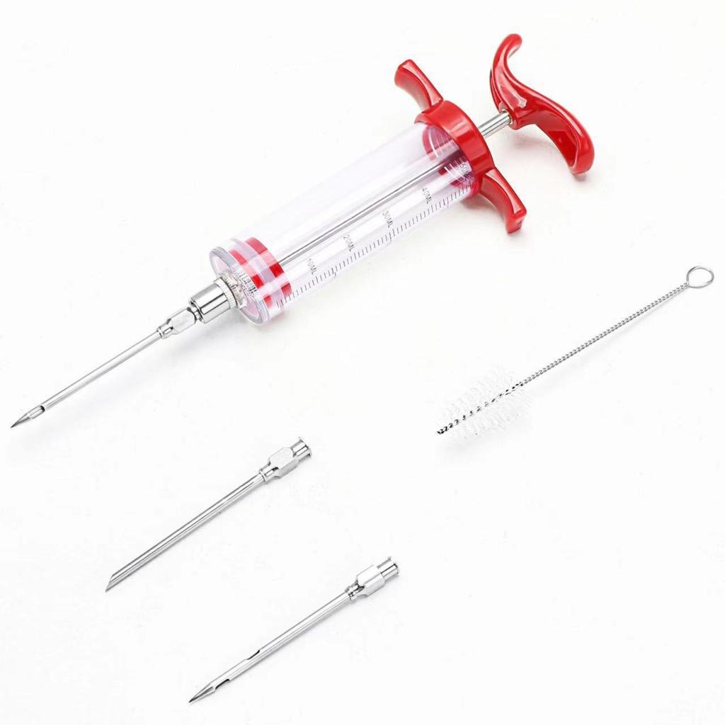 Turkey Injector Kitchen Seasoning Injector Turkey Marinade Injector Roast Meat Injector Baking Tool