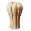 Painted Ceramic Vase Desktop Stripe Art Vase Decorative Flower Vase for Flower Arrangement Living Room Bedroom Decor