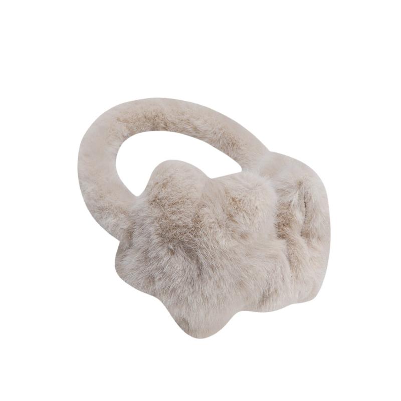 Cute Windproof Ear Protection Star Earmuffs Plush Fluffy Outdoor Winter Warmth Ear Muffs Sweet Cycling Ear Cover Accessories