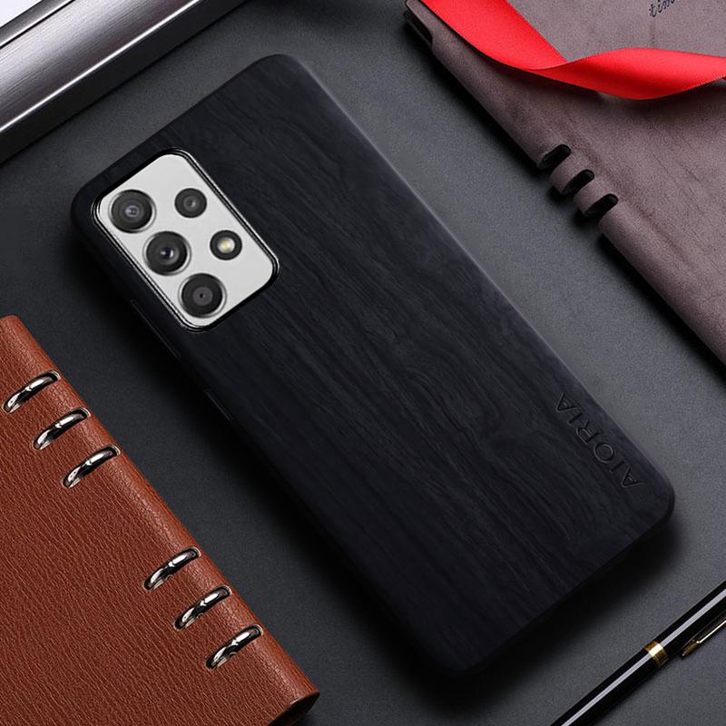 Husa pentru Samsung Galaxy A52 A72 A32 A12 A22S A52S 5G 4G husa din lemn de bambus model din lemn de bambus pentru husa de telefon samsung galaxy a32 a52 5g