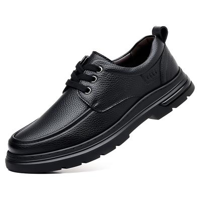 Genuine Leather Shoes For Man Leather Casual Shoes Business Oxford Shoes High Quality Designer Work Shoes