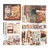 Collage Box Set, BetterJonny Flake Stickers Collage Materials Junk Journal Collage with Notes Material Paper Set Stickers Scrapbook Suits Bulk