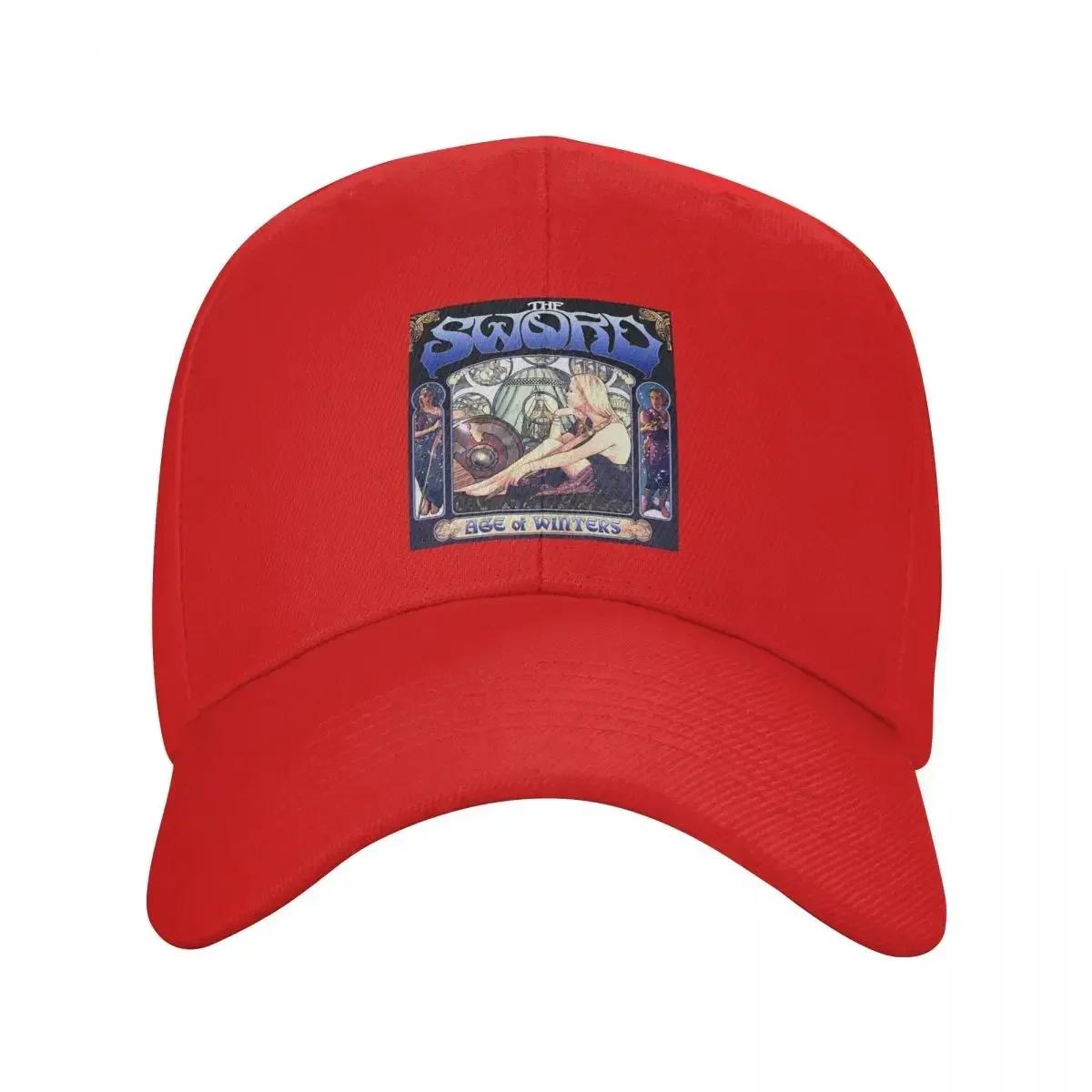 The Sword Band Multicolor Hat Peaked Womens Cap AGE OF WINTERS Personalized Visor Protection Hats One Size