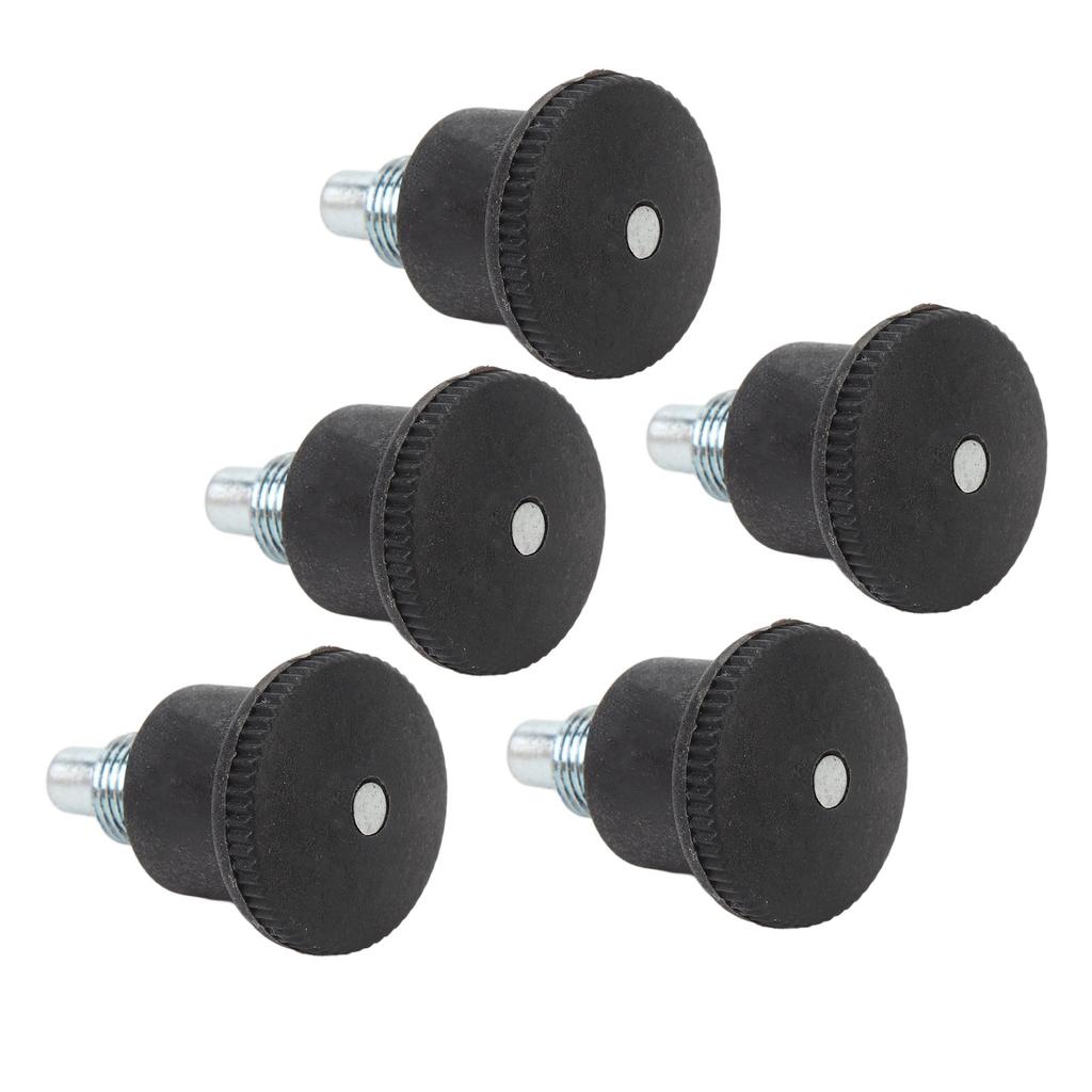 5PCS M10 Pull Pin Knobs Quick Release Locking Pin Knob Replacement for Fitness Equipment Exercise Bi