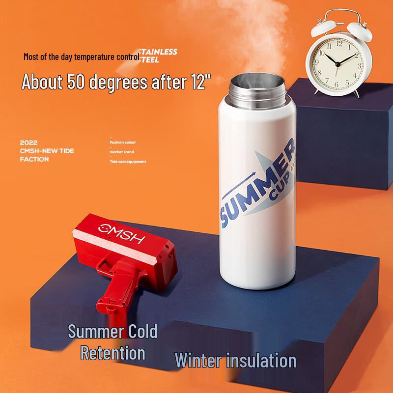 CMSH 0376 Bright Flip-Top Insulated Mug