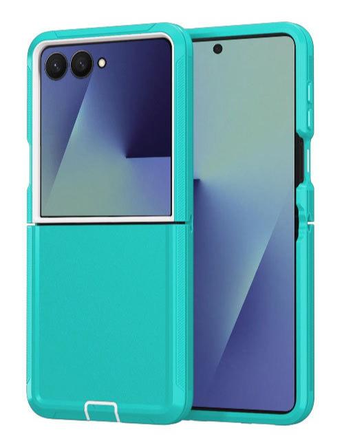 Defender Series 3IN1 Belt Clip Armor Phone Case For Samsung Galaxy Z Flip 7 Ott-Box Original Military Grade Dustproof Hard Cover