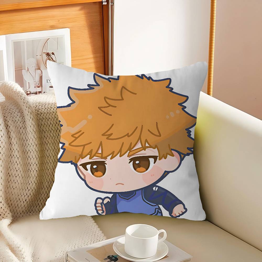 

Blue Lock Rensuke K-kunigami Personalized Pillow Dust Cover Bedroom Kids Party Decoration Pillowcase Birthday Children Gift 16x16Inch