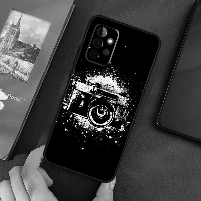 

Classic Camera Lens Case For Samsung Galaxy A55 A05 A06 A35 A15 A53 A33 A13 A22 A32 A52 A14 A34 A54 A16 Cover Samsung A32 5G