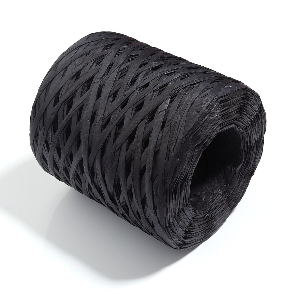 200M/roll Raffia Straw Yarn Colorful Paper Braided Rope for Handmade Craft Knitting Crocheting Threads DIY Bouquet Gift Package