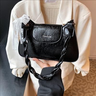 Bolsa de Axila Nova Bolsa Versátil Feminina Moda Bolsa Quadrada Pequena Bolsa de Ombro Bolsa Mensageiro para Trabalho