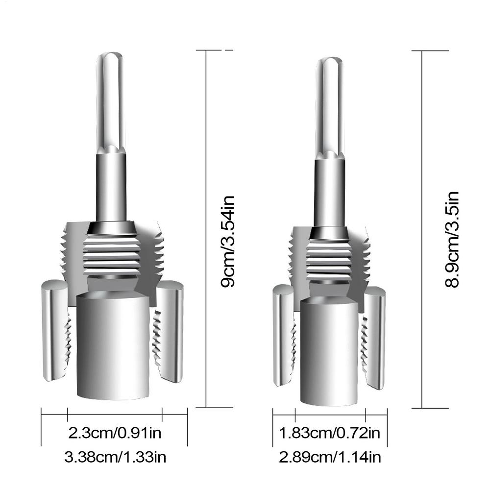 PVC Pipe Threader Maker Kit Water Pipe Inner Hole Wire Opener Integrated Internal External Pipe Thread Cutting Tool