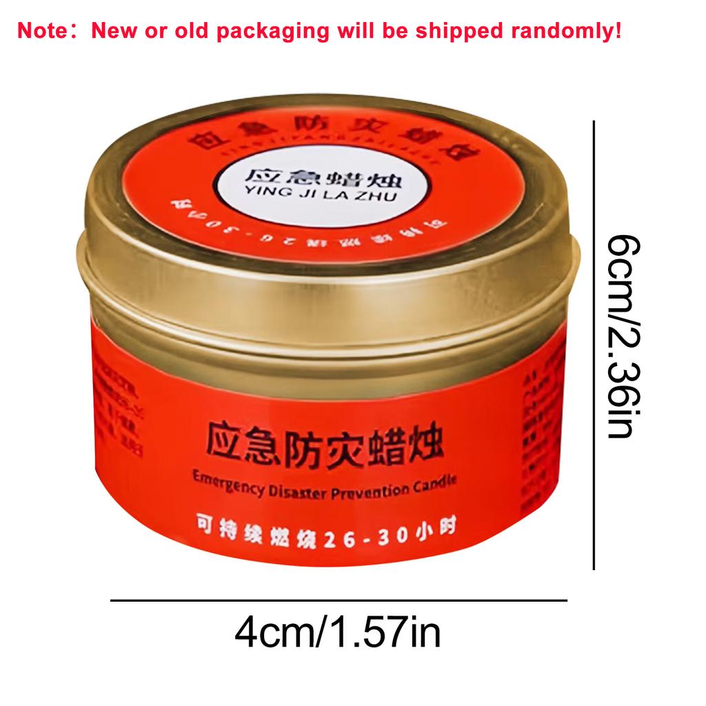 Windproof Candles 30 Hour Light Long Lasting Survival Candle Safe Emergency Disaster Candles Drop-proof For Home Camping outdoor