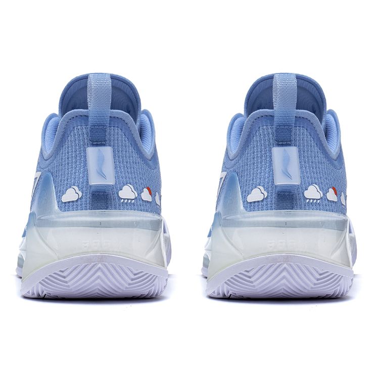LiNing Blade 3 V2 Basketball Shoes Unisex Sneakers Sky-Blue Snow-Blue ABAT057-12