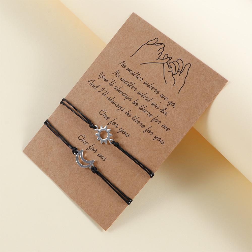 Gifts Pendants Braided Hand Ropes Hand-woven Bracelets Fashion Jewelry Couple Bracelets