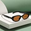 NeoRetro 20300 Hässliche Sonnenbrille C1 Tönung Braun