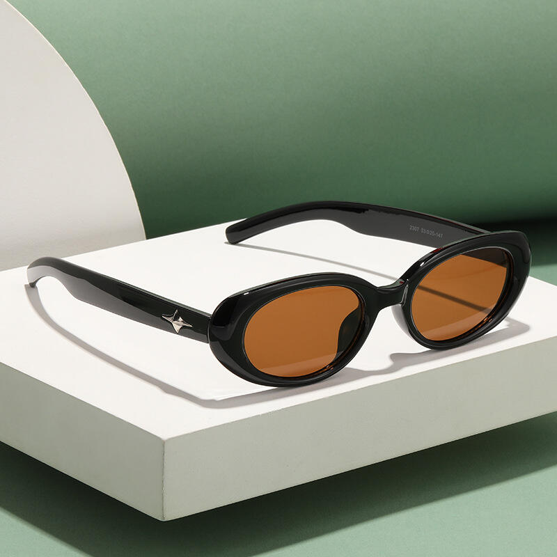 NeoRetro 20300 Hässliche Sonnenbrille C1 Tönung Braun