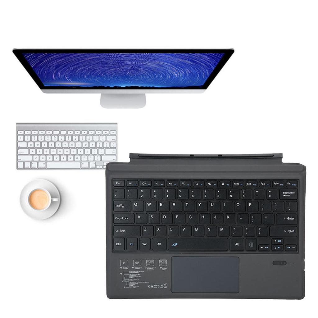 Bluetooth Wireless Magnetic Absorption Slim Keyboard For Microsoft surface pro3 4 5 Tablet PC