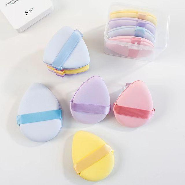 Miumi - Powder Puff(various designs) Triangle - Yellow