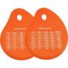 2 Pièces Grattoir à Farine Pâte à Pain et Pâtisserie Mélangeurs Silicone Gâteau Durable Résistant aux Hautes Températures Grattoir en Silicone