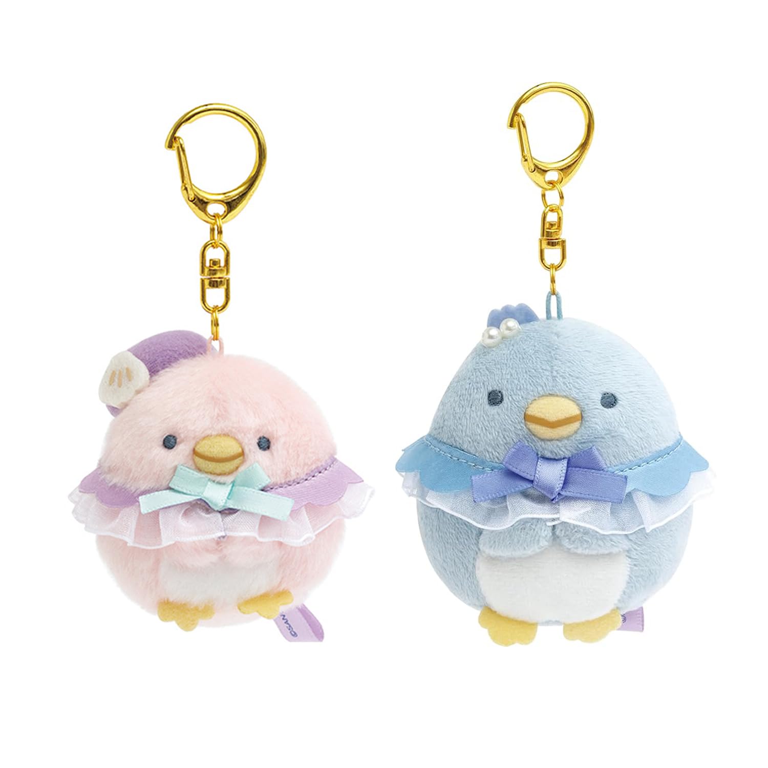 Подвесная плюшевая игрушка Sumikko Gurashi Пингвин Хина Пингвинья сумка Плюшевая Школьная Милая San-X Набор и (реальный) Шарм, Шарм, Сумка, Брелок,