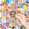 100 Cartoons, Fresh Animals, Flowers, Food, Mixed Stickers, Decorative Mobile Phone Tablet Waterproof